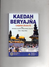 Image of Kaedah Beryajna : Lanjutan (Acara II)